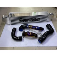 HONDA CIVIC FL5 S-PERFORMANCE CNC BILLET INTERCOOLER + TITANIUM CHARGE PIPE