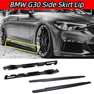 READY STOCK For BMW G30 VTEN & MP Side Skirt Lip Glossy Black