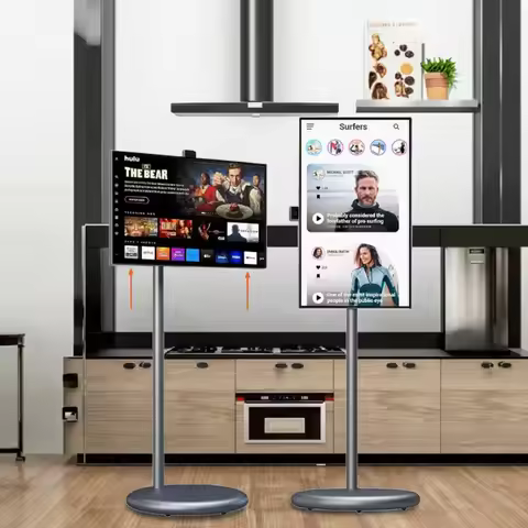 Factory Supply 27 Inch Tablette Smart TV with Battery Android 13 Smart Display Iptv M3U Movable LCD 