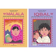 Sách - Malala - Cô Bé Pakistan Giành Quyền Được Học + Iqbal - Cậu Bé Pakistan Lan Tỏa Tự Do - NXB Ph