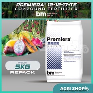 Agrishop 5KG Behn Meyer Premiera® 12-12-17-2+TE Compound Fertilizer