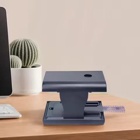 Mobile Film Slide Scanner with LED Backlight Slides and Negatives Film Scanner Slide Film Viewer Sca