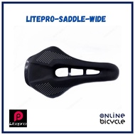 Litepro Wide Basic Saddle for Bicycle &amp; Cycling