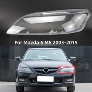 For Mazda 6 M6 2003-2015 Accessories Cars Headlights Lights Glass Shell