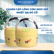Camen bag QQ stainless steel thermos rice cookers of all sizes, convenient storage, good heat retent