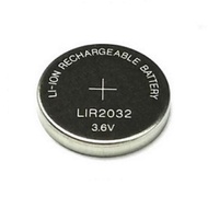 [SG] LIR2032 3.6V Lithium Rechargeable Industrial Cell Button Battery