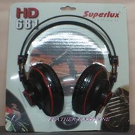 Superlux HD681,半開放式監聽耳罩式耳機,原廠代理商公司貨,附保卡保固