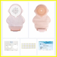 ❦  ◊ ☌ 10pcs Kids Colostomy Bag Drainable one-single System Ostomy Bag for Baby Use Disposable Chil