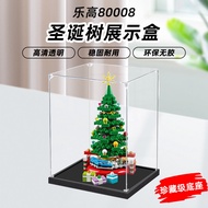 [Acrylic Display Box] Suitable for Lego 40338 Christmas Tree Anti-dust Box Acrylic Display Box Assem