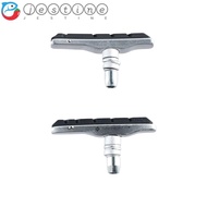 JESTINE Bike Brake Shoes Bicycle Parts Bicycle Accessory Mountain Bicycle Aluminum Replaceable Bicyc