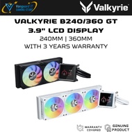 [ VALKYRIE B240-GT/B360-GT AIO LIQUID COOLER ] WITH 3.9" LCD DISPLAY CPU COOLER #3 YEAR WARRANTY