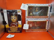 玩具總動員 Toy story Herocross SEGA 胡迪及朋友(全新正版)面交放心  隨便檢查。
A.58 B.99 C.99. 買2件95折，買3件9折。