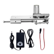 DIY Reciprocating Linear Actuator Telescopic Linear Actuator Kit Metal Gear Reduction Motor Speed Re