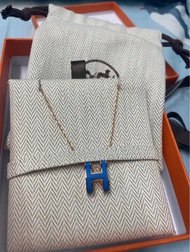 閒置Hermes Necklace 大Pop H💙
