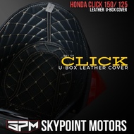 HONDA CLICK 125/150i   UBOX INNER LINNING LEATHER WATER PROOF COMPARTMENT COVER FOR CLICK (9702-436)