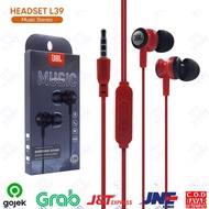 "Jual Headset JBL L39 Original by Harman Earphone Handsfree IN