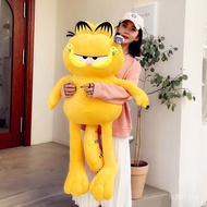 Mainan Mewah Garfield yang comel Kopi Kucing Katil Besar Anak Patung Hadiah Hari Lahir Kanak-kanak H