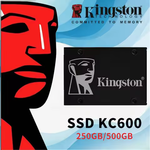 SSD Kingston KC600 SATA 3 Solid State Drives Multiple Sizes 256GB 512GB 1TB 2TB Large Capacity Compu