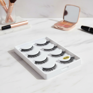 Set of 5 Pairs Natural Handmade Lashes, Models S03 S05 S21 SX08 X01 X05 X08 X14 X25  Set 5 Pasang Bu