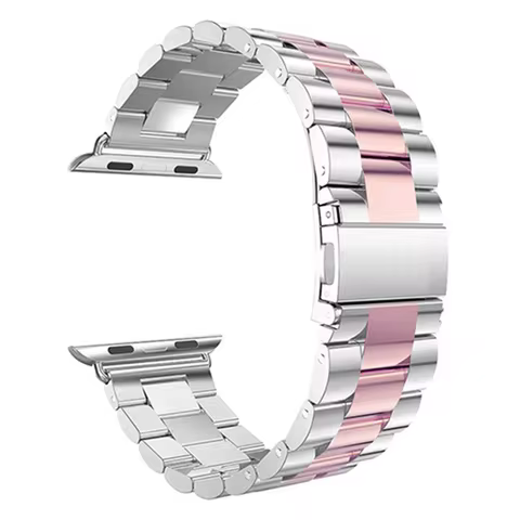Stainless steel Strap For Apple Watch band 44mm 40mm iwatch band 42mm 38mm Metal luxury Bracelet cor