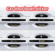 Car door handle handle protective tape, scratch resistant door bowl protective film, anti-collision strip