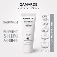 GAMARDE PRESAGE Organic Anti Ageing Toning Eye &amp; Lip Contour Cream 20ml, Antioxidant For Mature Skin (FLUIDE CONTOUR)