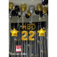 HAPPY BIRTHDAY SET 6 BIRTHDAY DECORATION/S