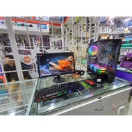 gaming pc core i3 full set ram 4gb ssd 128gb gpu 2gb hd 4400
