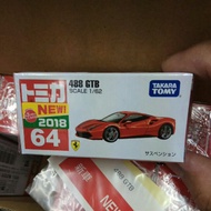 Japanese Sky Version TOMICA 64 Ferrari 488