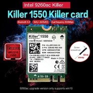 Killer 1650X 1550 1535AC 1545AC 1670x AC WiFi6 wireless network card 5G Gigabit AX200 Bluetooth 5.1 