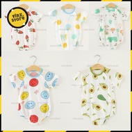 (3-12months) Baby Newborn Boy Girl Rompers Clothing Baju Murah Jumpsuit Infant Unisex Sleepsuit