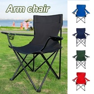 Portable armchair Outdoor camping leisure chair Camping picnic foldable chair Folding chair with arm