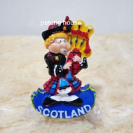 Fridge Magnet Fridge Magnet Souvenir Country Scotland Skotlandia Music Music