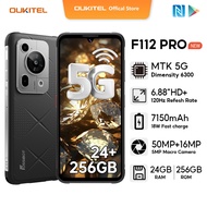 [LOCAL STOCK] OUKITEL Fossibot F112 PRO 5G Handphone 24GB+256GB 6.88inch 120Hz Screen 7150mAh 50MP+5