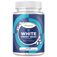 White Kidney Bean Extract Capsule - Extra Strength White Kidney Bean Sugar & Carb Blocker plus Appet