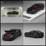 Little Toys 1/64 Ferrari F12 TDF Full Black Carbon