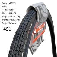 MAXXIS DETONATOR GRIFTER TORCH WIRE BICYCLE TIRE OF BMX 451 406 20 INCH Bicycle Tire