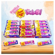 20g / 22.5g x 20pcs Chupa Chups Bubble Gum Big Babol [Strawberry & Cream/Blueberry/Tutti Frutti][Omy
