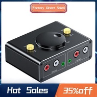 3.5mm to  Audio Switcher Bidrectional Switcher 1 in 2 Out or 2 in 1 Out Dual  to 3.5mm Splitter Swit