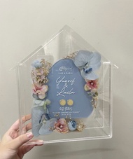 Frame Acrylic Duit Hantaran Kahwin / Frame duit mas kahwin/acrylic transparent/Rumah