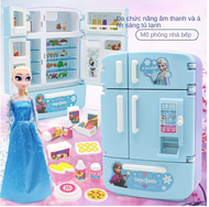 ⚜️Katla Shop⚜️ - Tủ Lạnh Đồ Chơi Nhà Bếp Queen Elsa