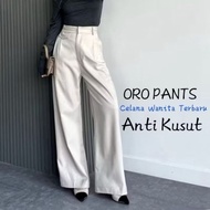 ORO Pants - Women's High Waist Loose Pants Trousers - Women's culottes