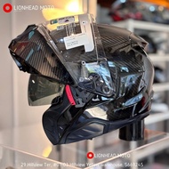 HJC RPHA 91 Carbon Black Modular Flip Up Motorcycle Helmet PSB APPROVED