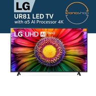 LG UR81 65 Inch Smart 4K UHD TV with α5 Gen6 AI 4K Processor 65UR8150PSB 65UR8150 UR8150PSB UR8150
