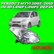 Perodua Myvi Lama Head Lamp Lampu Besar Depan White Chrome 100% New Baru High Quality