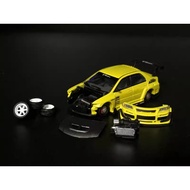 YES x Peako 1:64 Mitsubishi Lancer Evolution IX Varis Yellow Carbon Hood (Limited 999pcs)