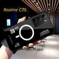 Softcase Glass Glossy For Realme C73 C75 C71 New 2024 - Casing hp Realme C73 C75 C71 - Protective Ca