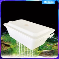 [Etekaxa] Hanging Filter Box Adjuster Submersible External Wall Mounted Biochemical Supplies for Tank Filtration Aquarium