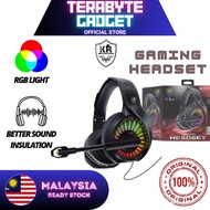 KARLER BASS M3000 Gaming Headset | RGB Light | Better Sound Insulation | Stereo 4D Shock Sound