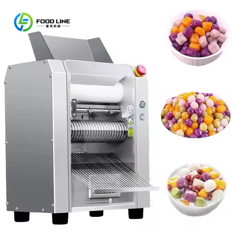 Customized Automatic Mini Tapioca Pearl Gnocchi Taro Purple Potato Ball Boba Making Machine Commerci